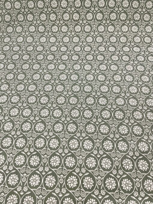 Beschichtete Baumwolle Ranke Mint