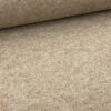 Filz uni beige melange