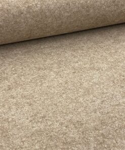 Filz uni beige melange