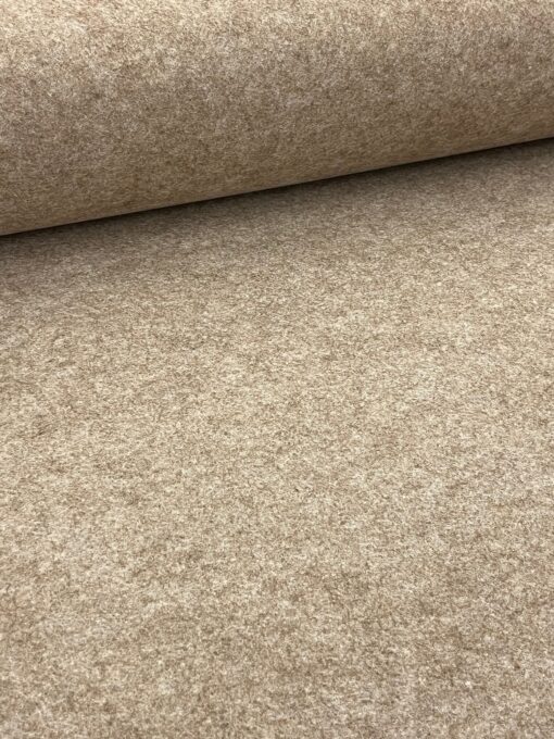 Filz uni beige melange