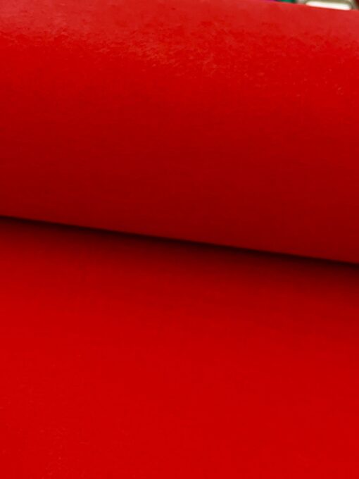Filz uni rot