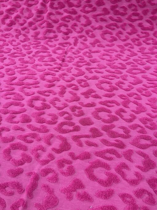 Jersey Jacquard Leo Pink