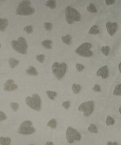 Jersey Jacquard Heart khaki