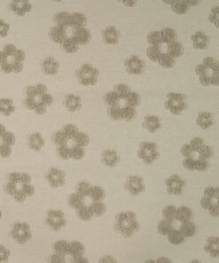 Jersey Jacquard Flower khaki
