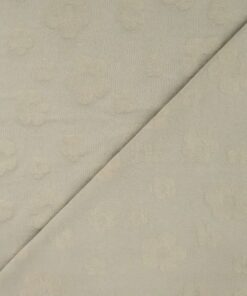 Jersey Jacquard Flower khaki