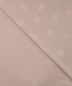 Waffeljersey Elefant sand