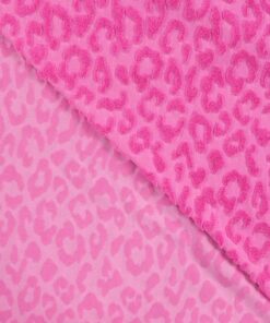 Jersey Jacquard Leo Pink