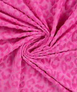 Jersey Jacquard Leo Pink