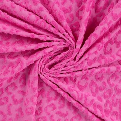 Jersey Jacquard Leo Pink