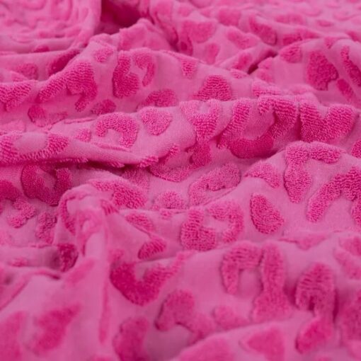 Jersey Jacquard Leo Pink