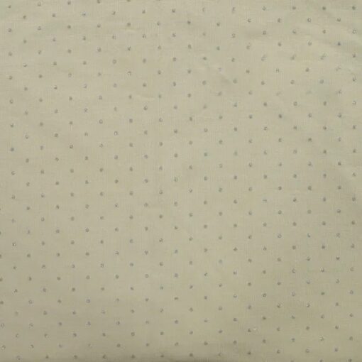 French Terry glitter dots khaki