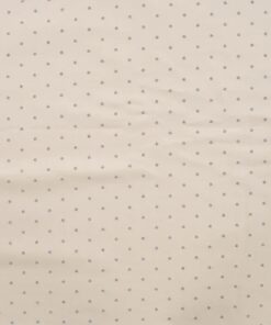 French Terry glitter dots champagner
