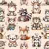 Jersey Boho Tiere