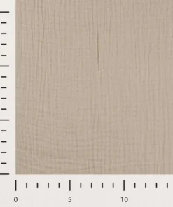 Baumwolle Musselin Uni sand