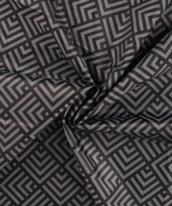 Regenponcho Stoff Geometrisch