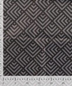 Regenponcho Stoff Geometrisch