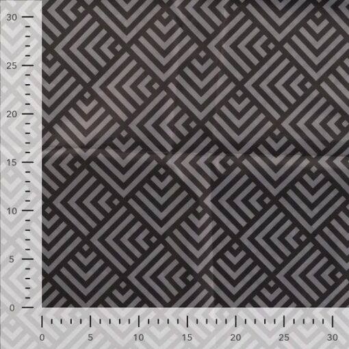 Regenponcho Stoff Geometrisch