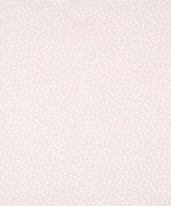 100% Baumwolle Pallino rosa