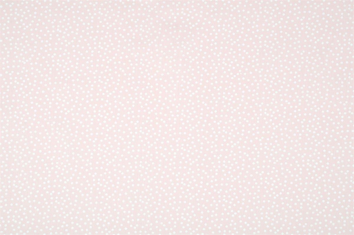 100% Baumwolle Pallino rosa