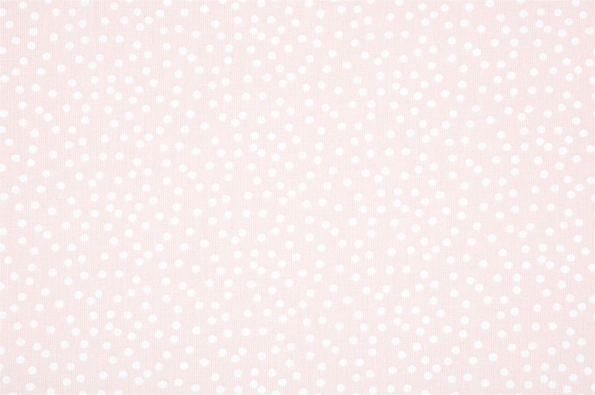 100% Baumwolle Pallino rosa