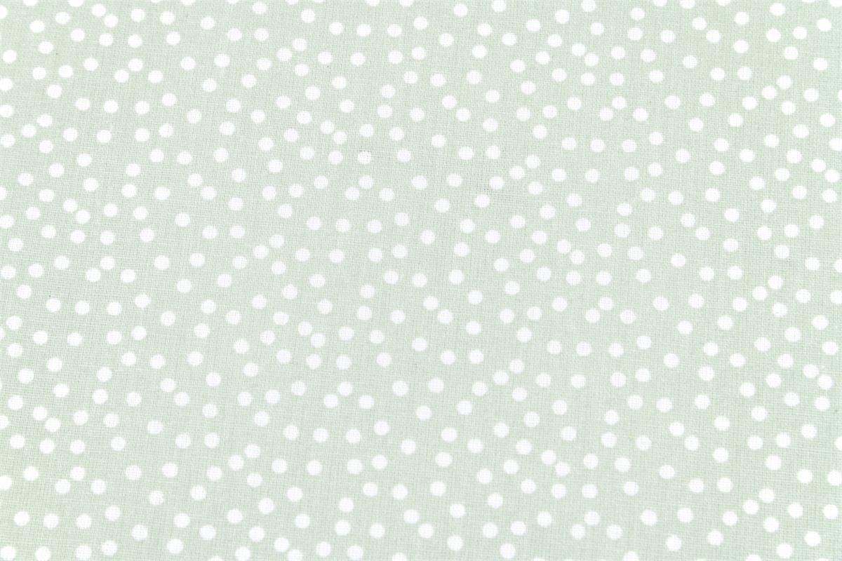 100% Baumwolle Pallino senf