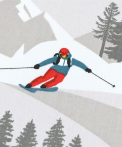 100% Baumwolle Ski Alpin