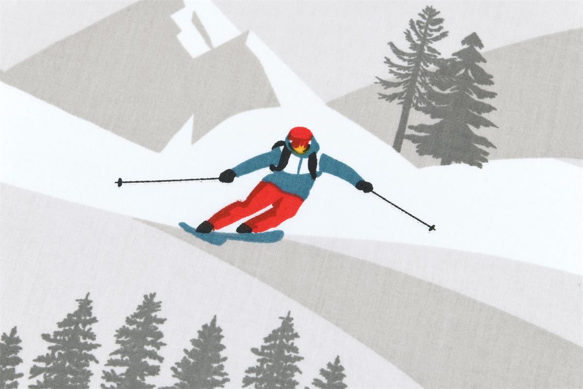 100% Baumwolle Ski Alpin