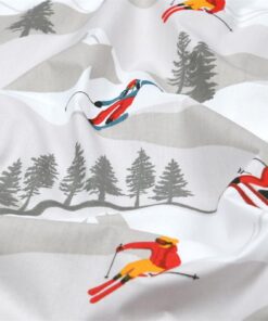 100% Baumwolle Ski Alpin