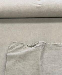 Baumwolle Musselin Uni earth khaki