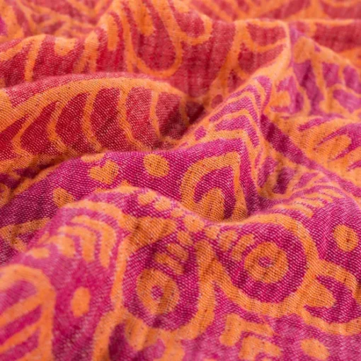 Hammam Jacquard Pink Orange