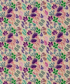 Viskose In full Bloom ecru by Emjo Design