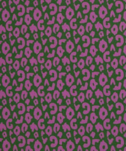 Canvas Happy Leo grün by Cherry Picking