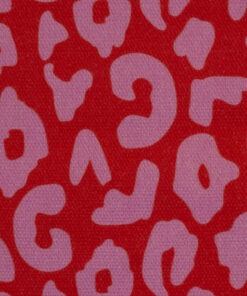 Canvas Happy Leo rot by Cherry Picking