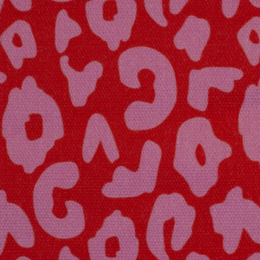 Canvas Happy Leo rot by Cherry Picking