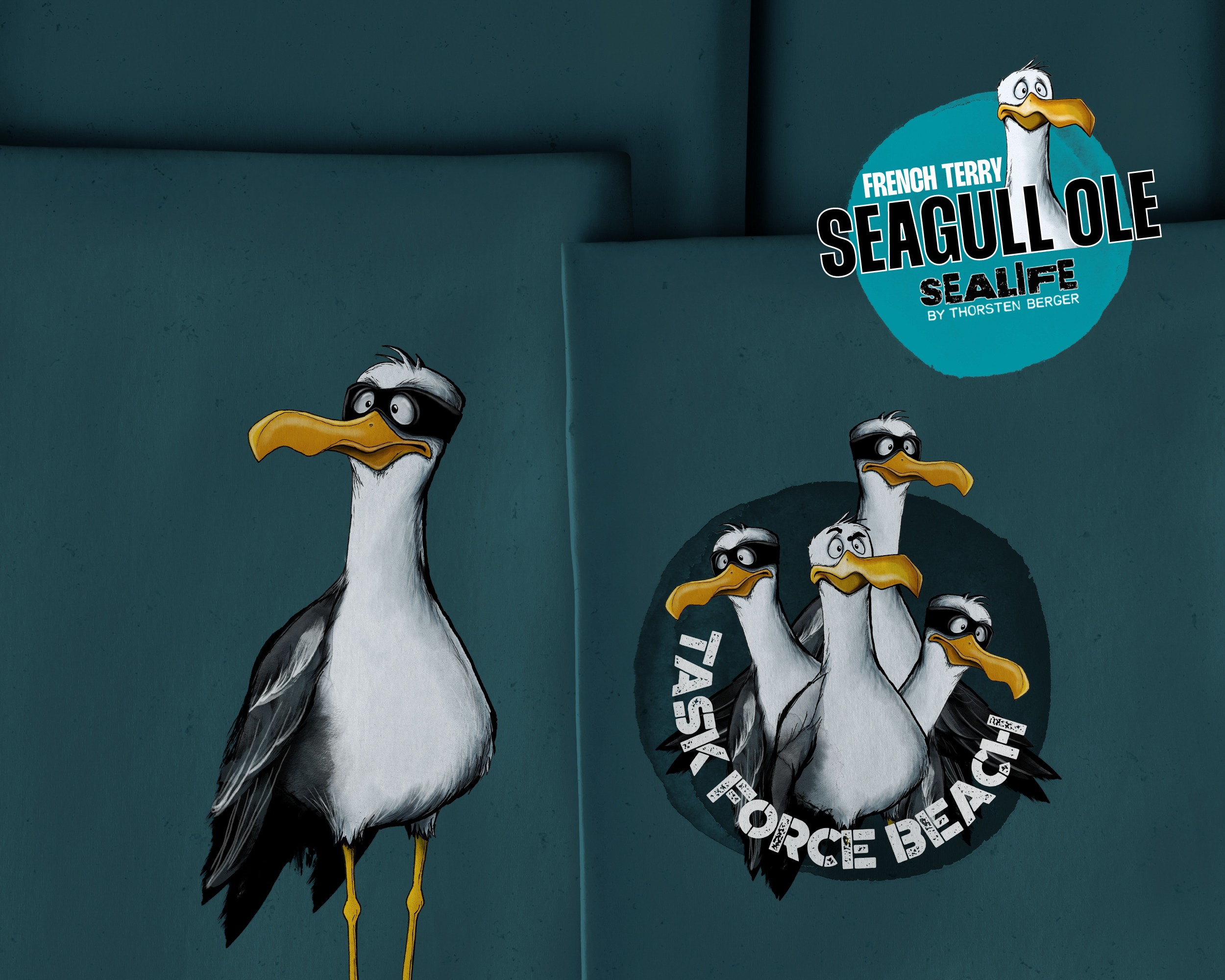 French Terry Kombi Task Force Beach