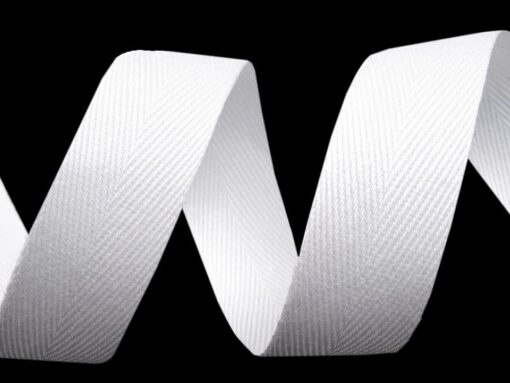 Köperband 30mm Weiß