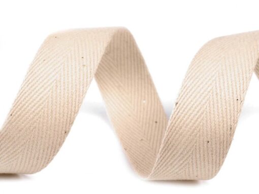 Köperband 30mm natur