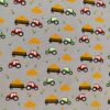 Jersey Bauernhof im Sommer grau