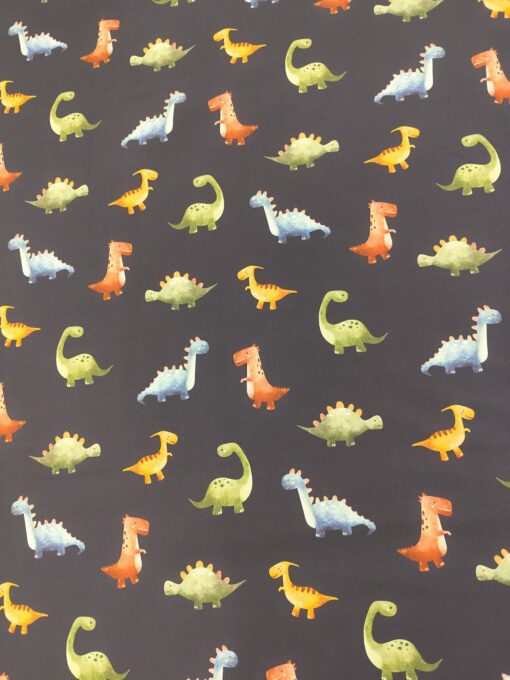 Softshell Dinosaurier blau
