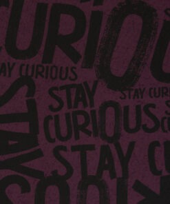 Stay Curious Allover by Thorsten Berger