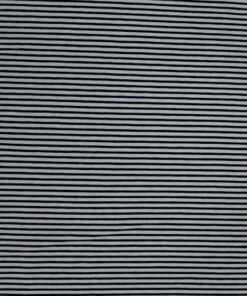 Jersey small stripes schwarz