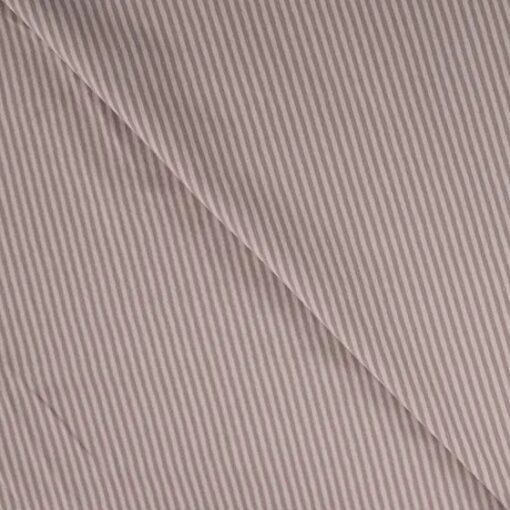 Jersey small stripes taupe