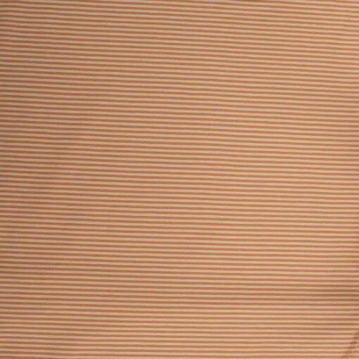 Jersey small stripes caramel
