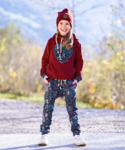 French Terry In the woods bienvenido colorido