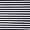 French Terry gestreift navy