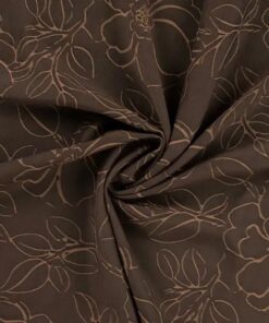 Viskose Jacquard Flower double face