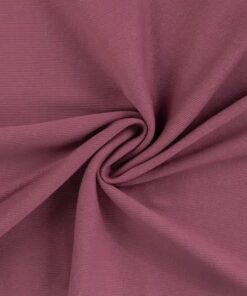 Ripp Bündchen mauve