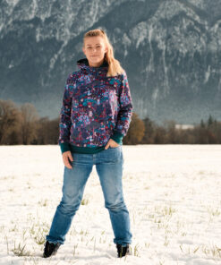 French Terry In the woods bienvenido colorido