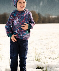 French Terry In the woods bienvenido colorido