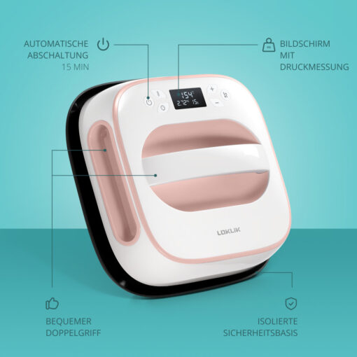 LokLik Easy Heat Press Rosa